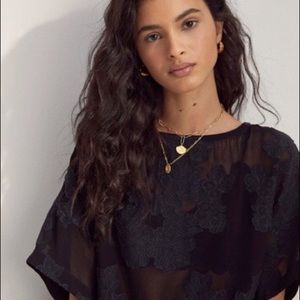 Wilfred by Aritiza Blayze blouse in black